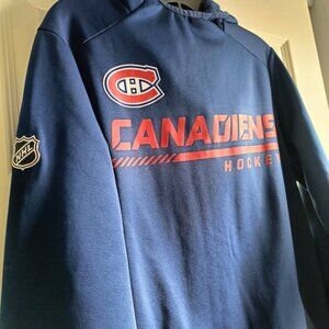 S💙Fanatics Montreal Canadiens Fanatics Authentic Pro Locker Room Hoodie